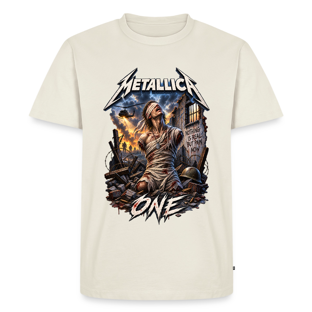 Metallica One Männer Premium T-Shirt - Naturweiß