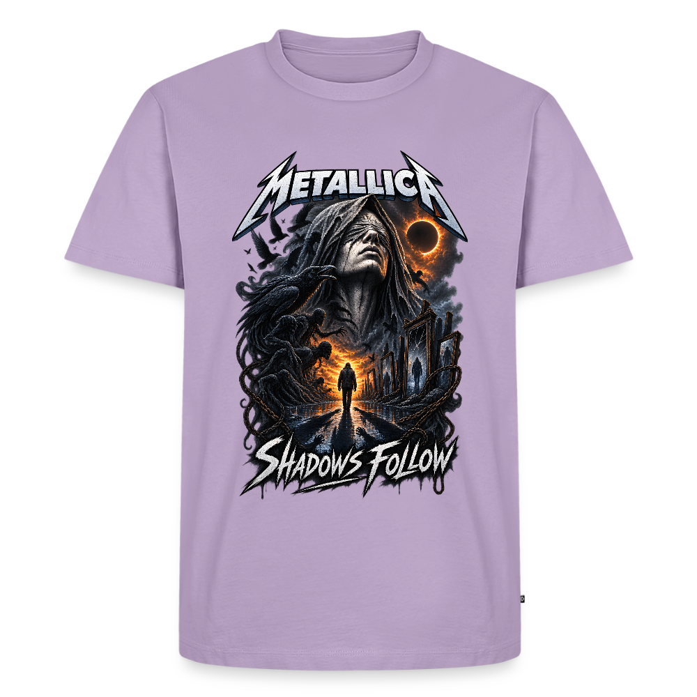 Metallica Shadows Follow Männer Premium T-Shirt - Lavendel