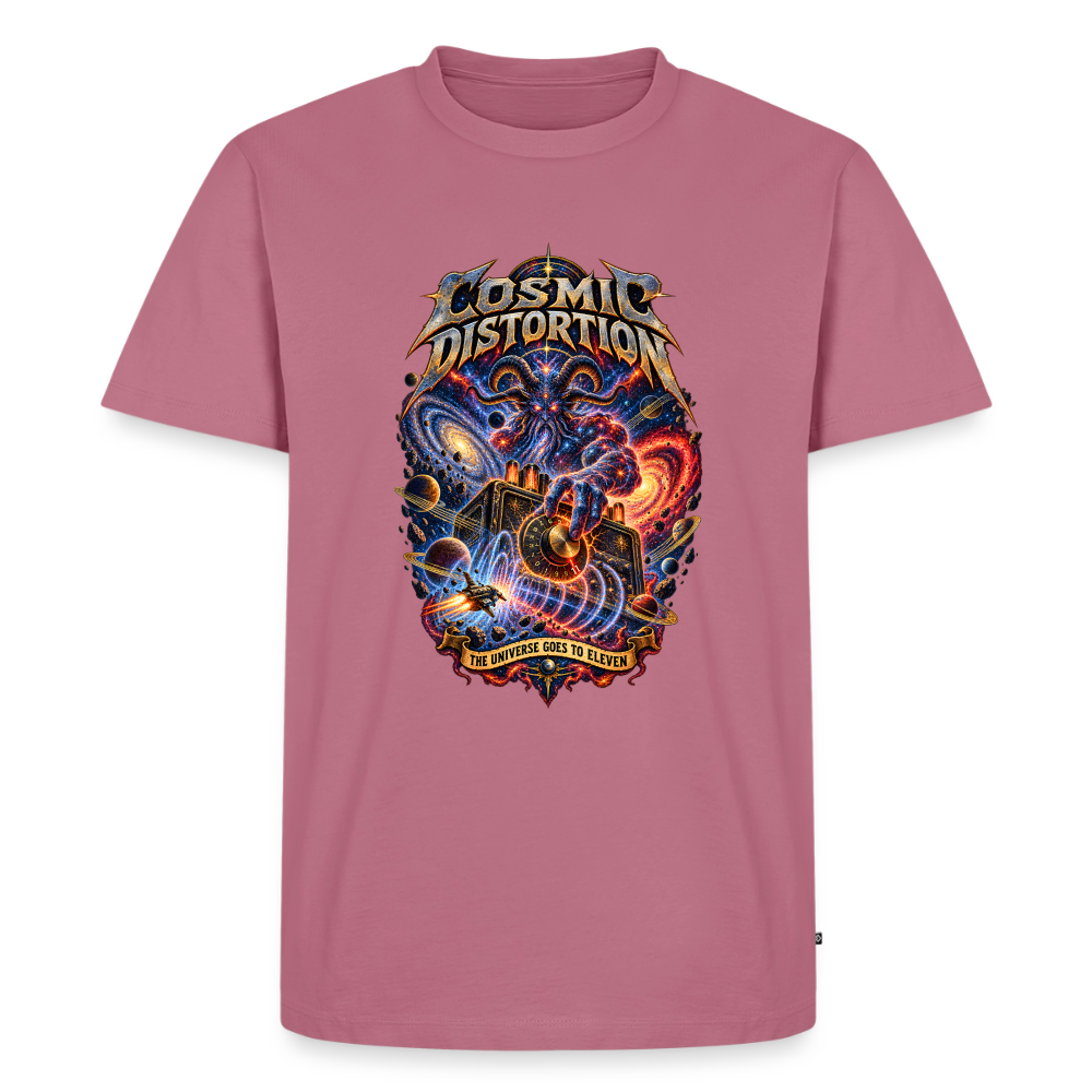 Cosmic Distortion Männer Premium T-Shirt - Mauve