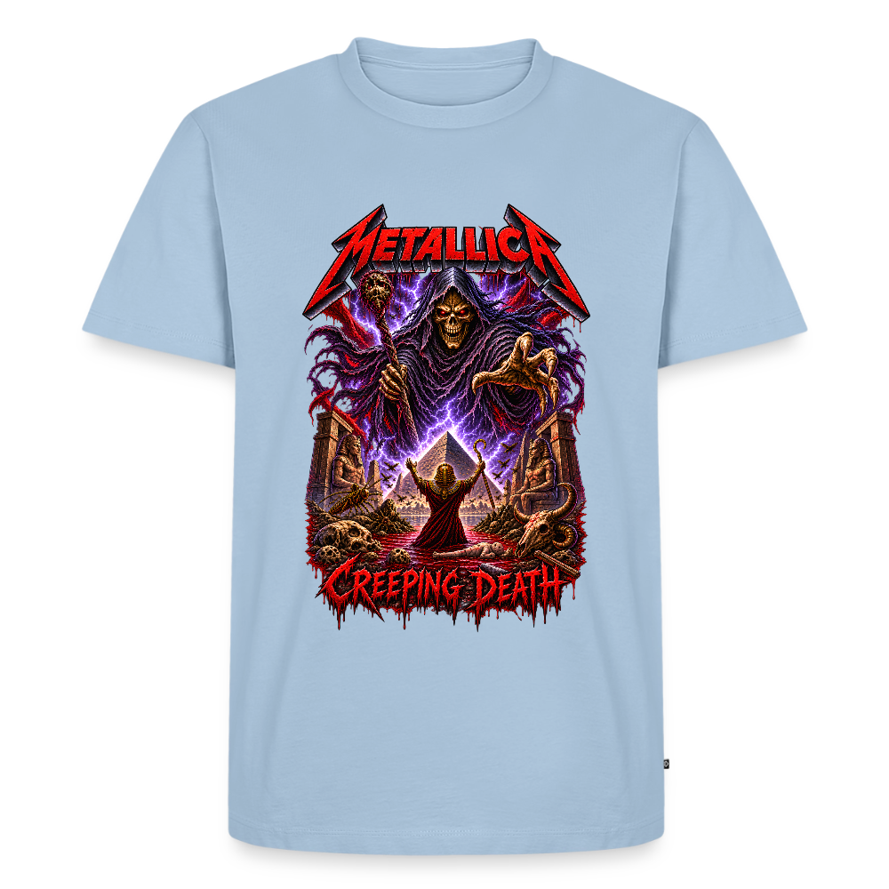 Metallica Creeping Death Männer Premium T-Shirt - Hellblau