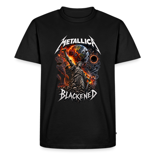 Metallica Blackened Männer Premium T-Shirt - Schwarz
