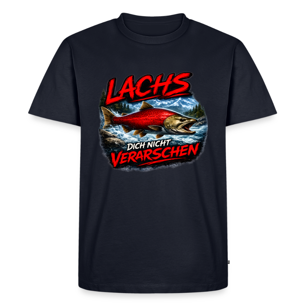Lachs dich nicht verarschen | Männer Premium T-Shirt - Navy