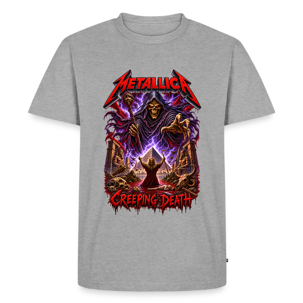 Metallica Creeping Death Männer Premium T-Shirt - Grau meliert