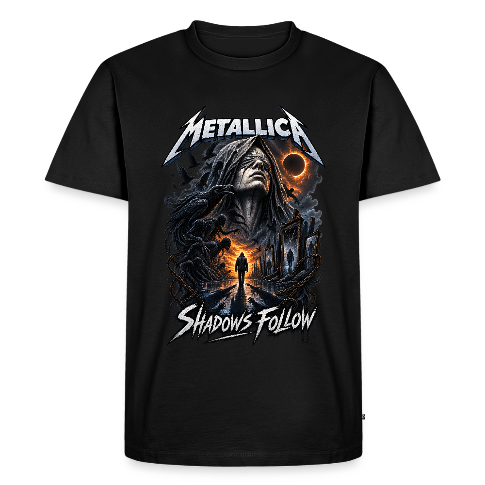 Metallica Shadows Follow Männer Premium T-Shirt - Schwarz