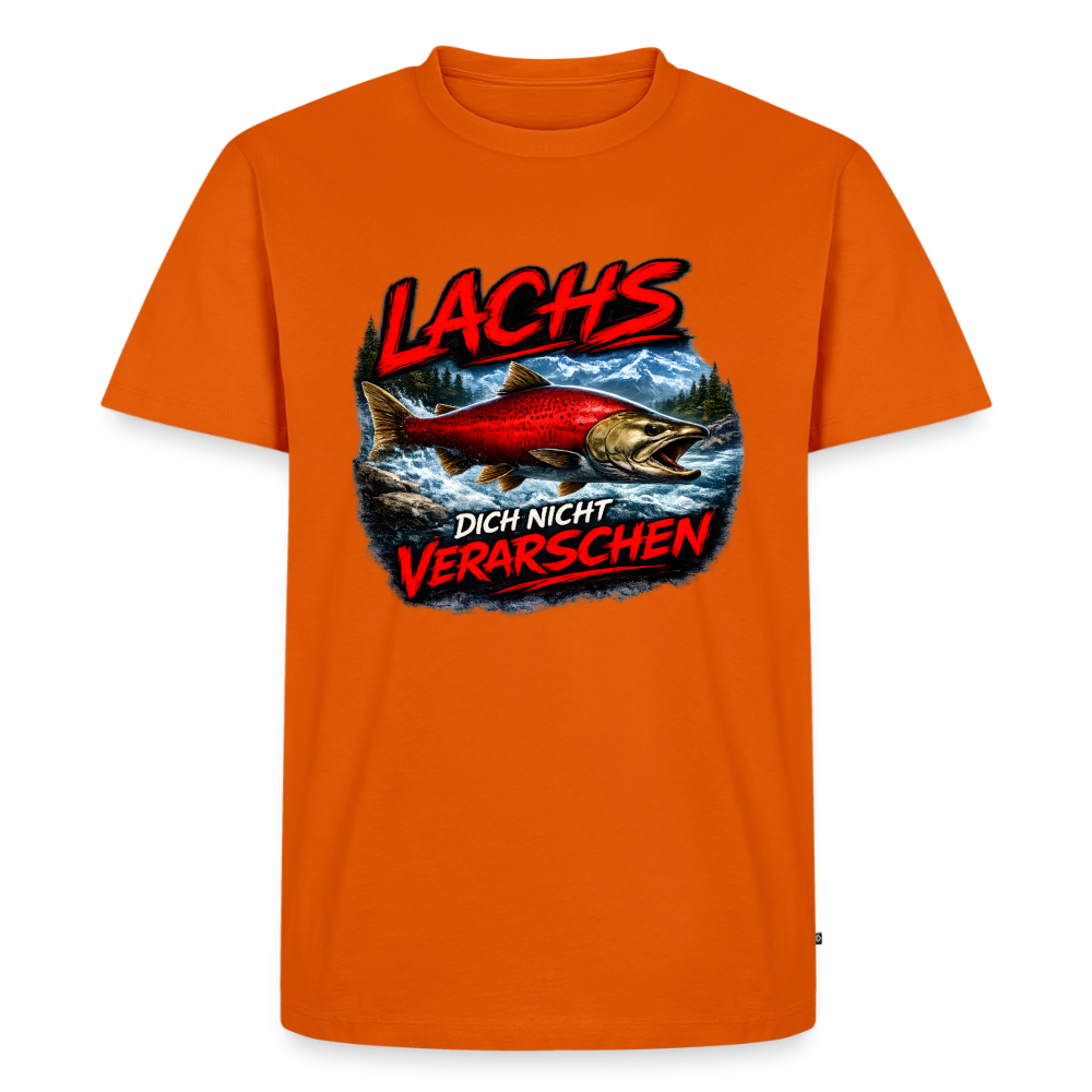 Lachs dich nicht verarschen | Männer Premium T-Shirt - Orange 