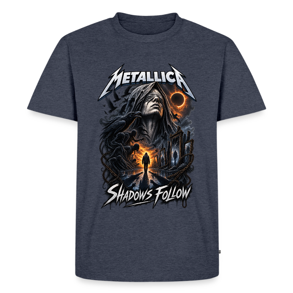 Metallica Shadows Follow Männer Premium T-Shirt - Jeansblau 