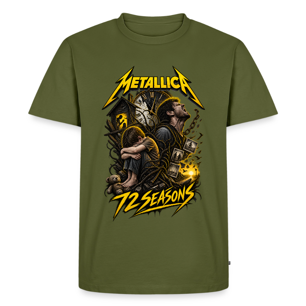 Metallica 72 Seasons Männer Premium T-Shirt - Khaki