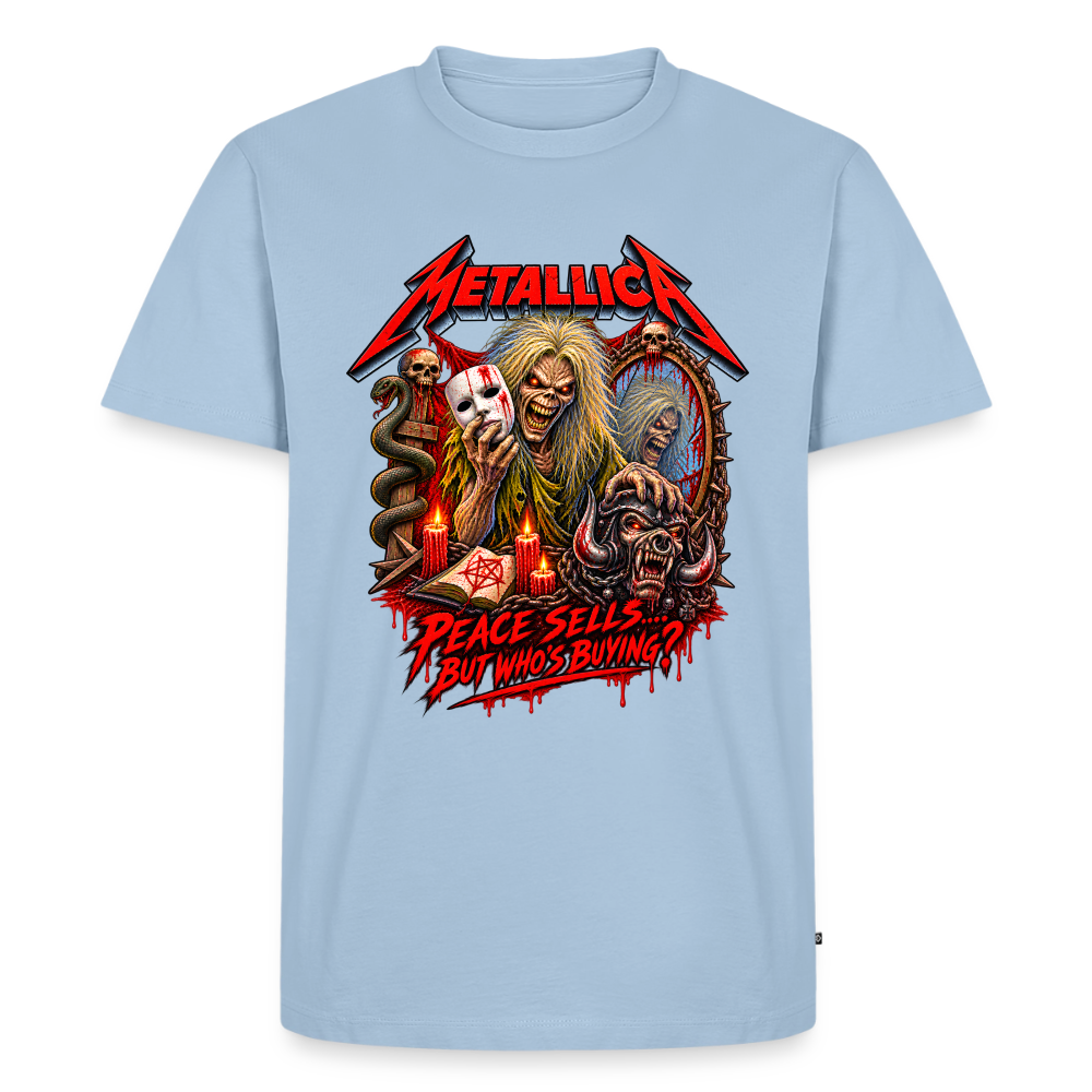 Metallica Peace Sells  Männer Premium T-Shirt - Hellblau