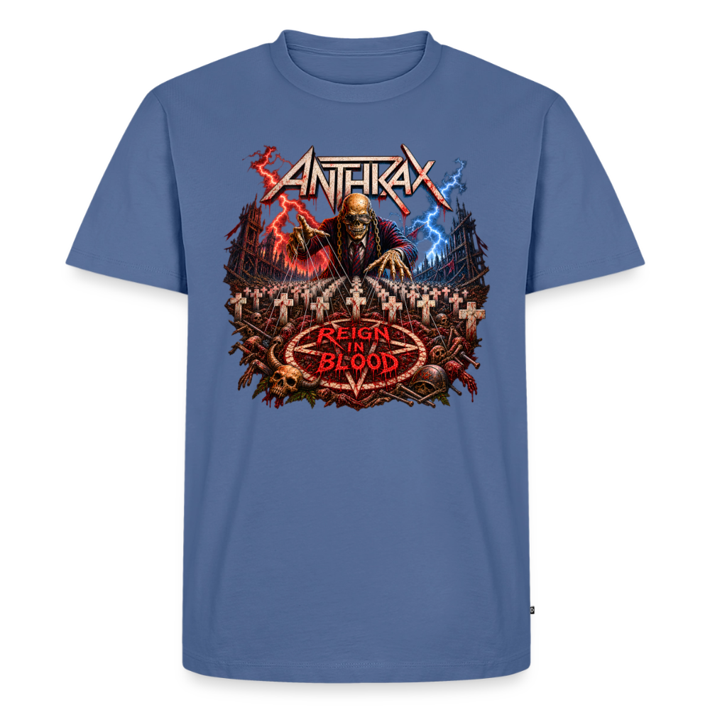 Metallica New Big 4 Männer Premium T-Shirt - Taubenblau