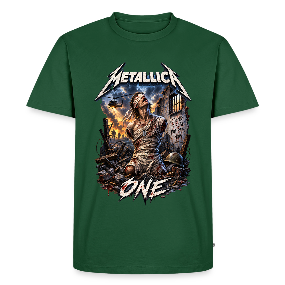 Metallica One Männer Premium T-Shirt - Flaschengrün