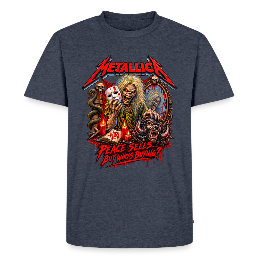 Metallica Peace Sells  Männer Premium T-Shirt - Jeansblau 