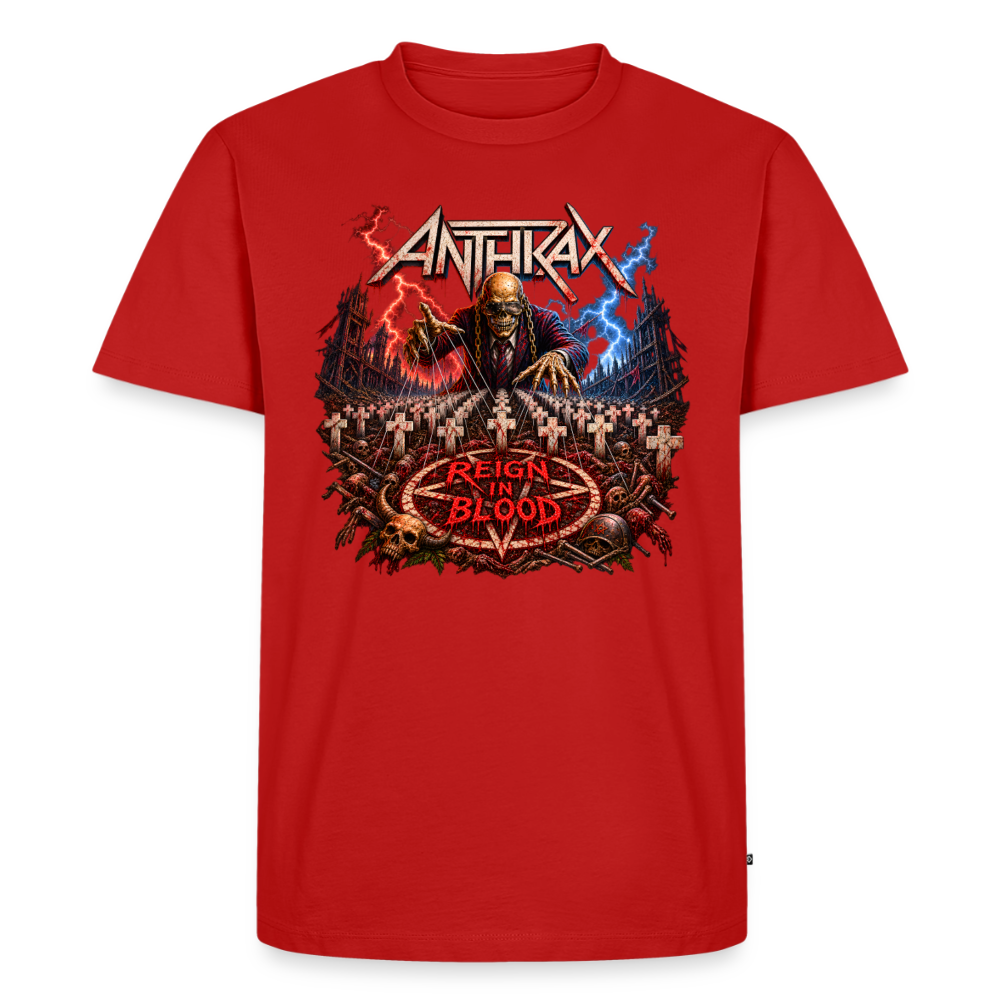 Metallica New Big 4 Männer Premium T-Shirt - Rot