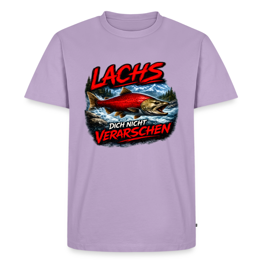 Lachs dich nicht verarschen | Männer Premium T-Shirt - Lavendel