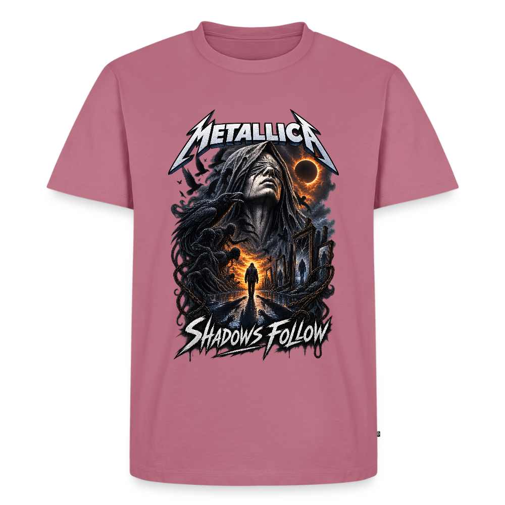 Metallica Shadows Follow Männer Premium T-Shirt - Mauve