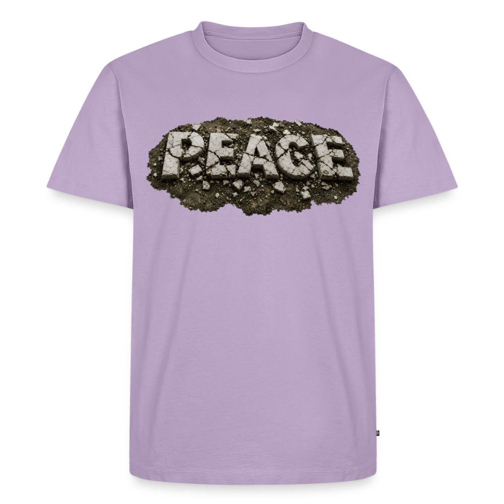PEACE in Trümmern | Männer Premium T-Shirt - Lavendel