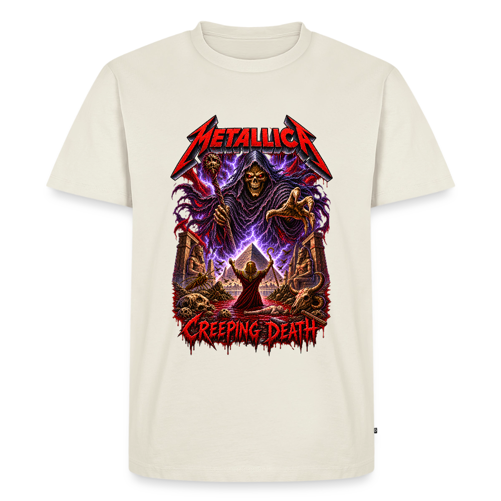 Metallica Creeping Death Männer Premium T-Shirt - Naturweiß