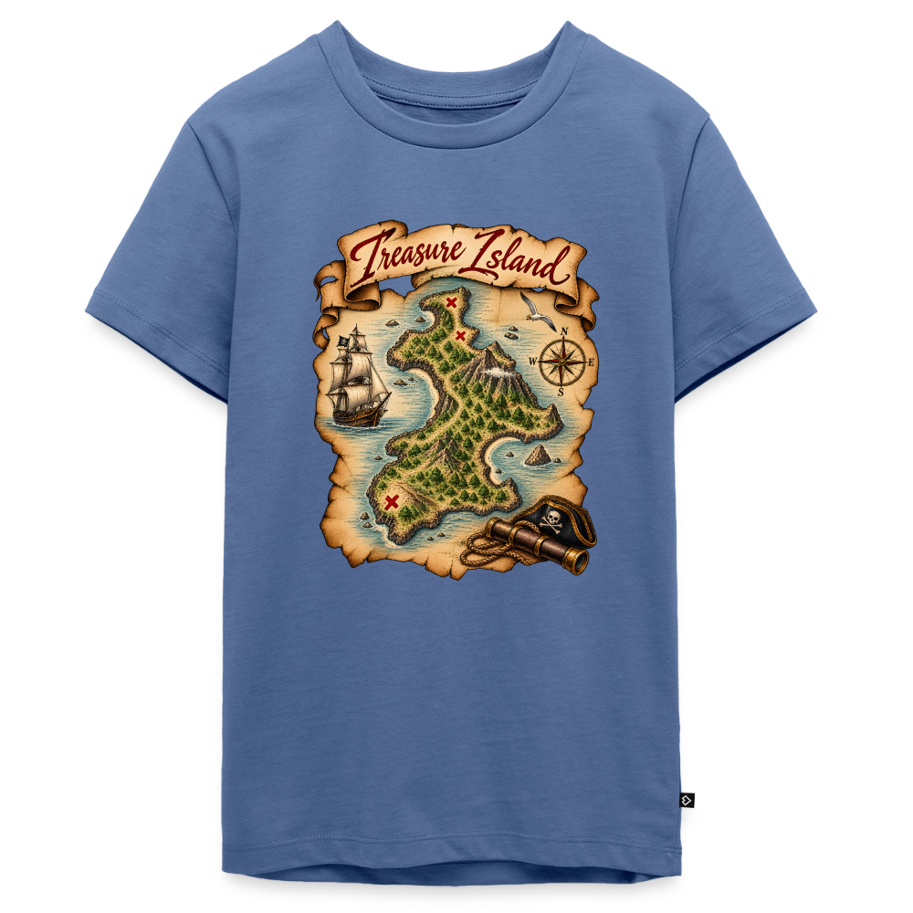 Treasure Island Die Schatzinsel Teenager Premium T-Shirt - Taubenblau