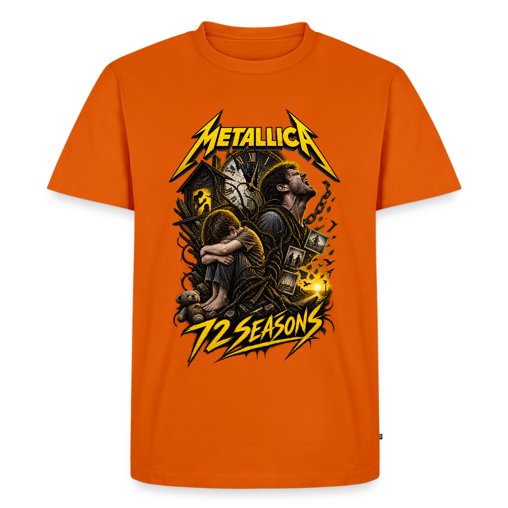 Metallica 72 Seasons Männer Premium T-Shirt - Orange 