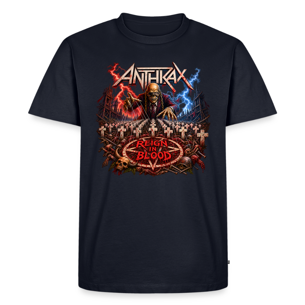 Metallica New Big 4 Männer Premium T-Shirt - Navy