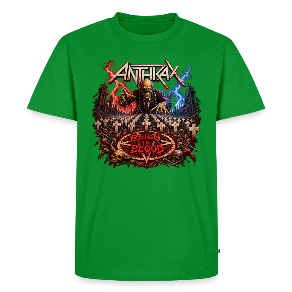 Metallica New Big 4 Männer Premium T-Shirt - Grün