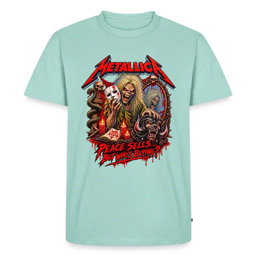 Metallica Peace Sells  Männer Premium T-Shirt - Mint 