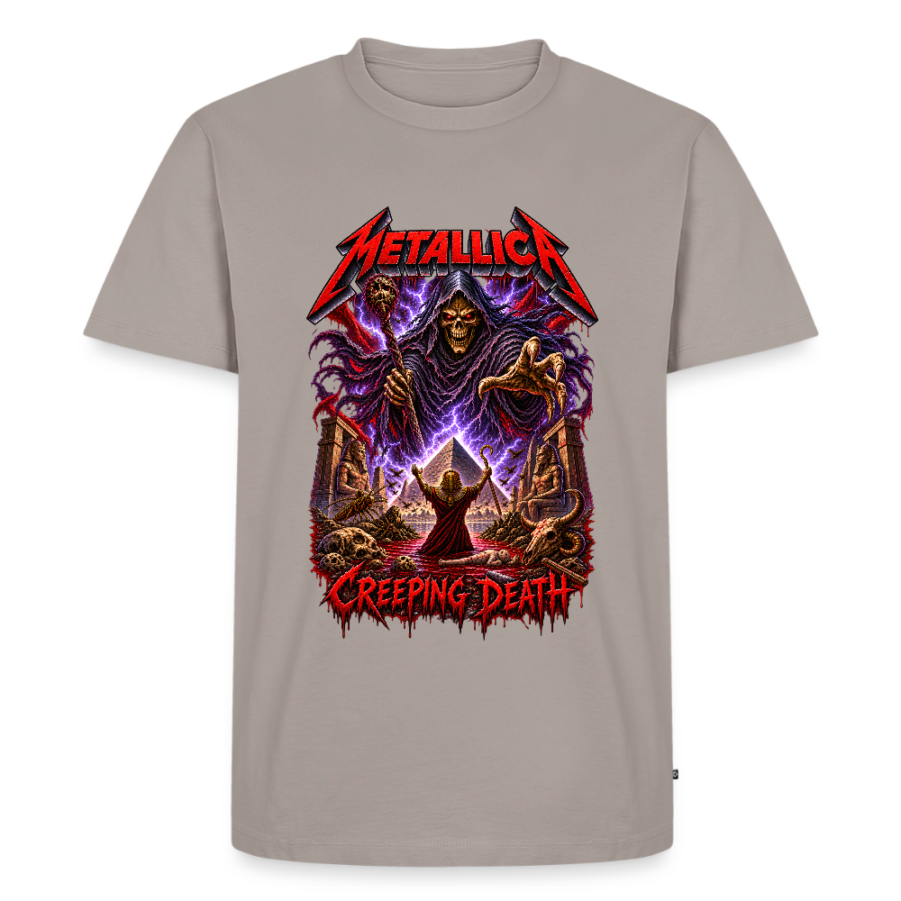 Metallica Creeping Death Männer Premium T-Shirt - Taupe