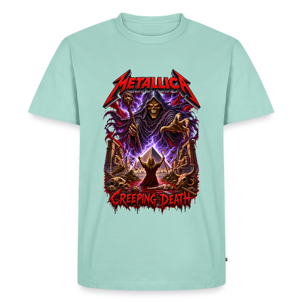 Metallica Creeping Death Männer Premium T-Shirt - Mint 