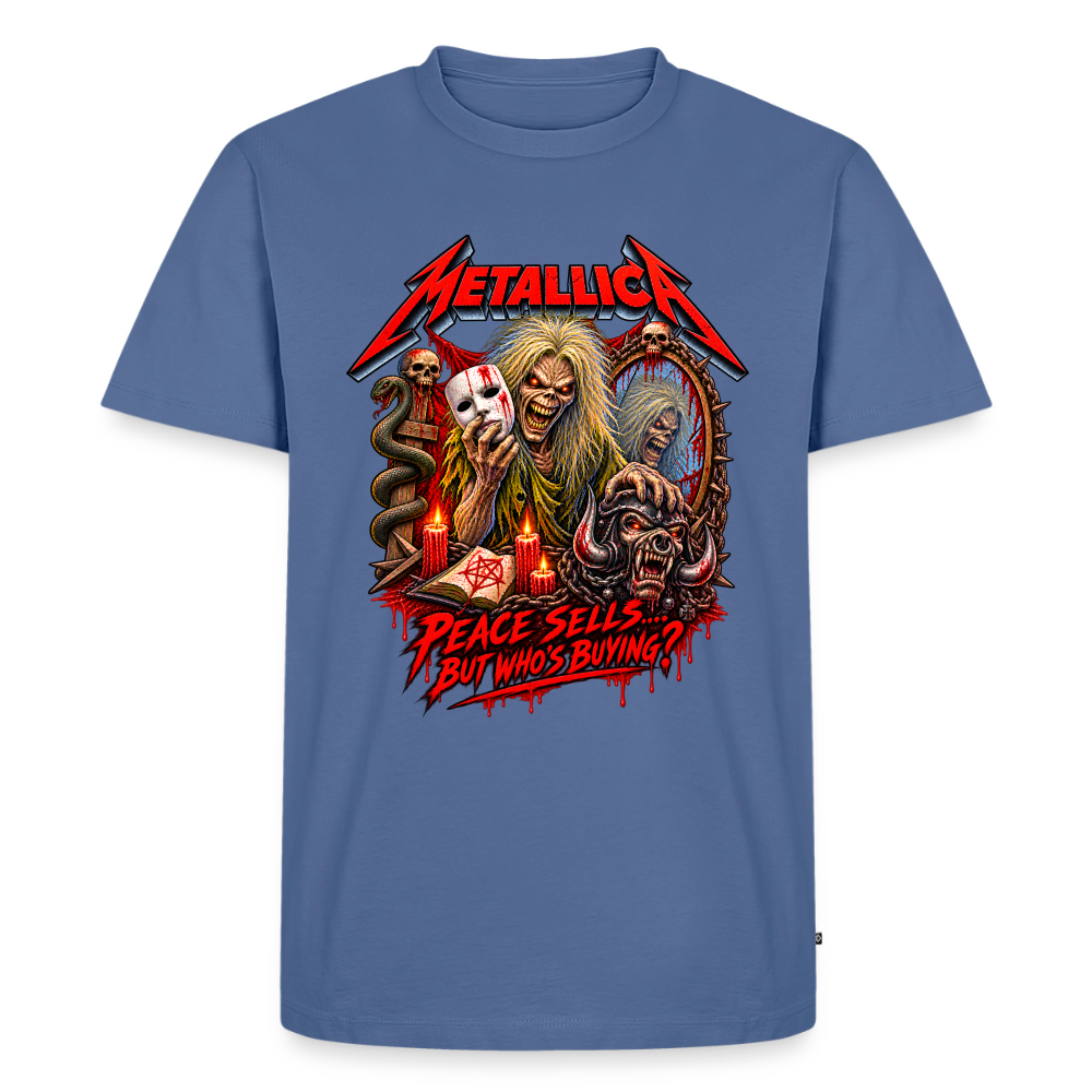 Metallica Peace Sells  Männer Premium T-Shirt - Taubenblau