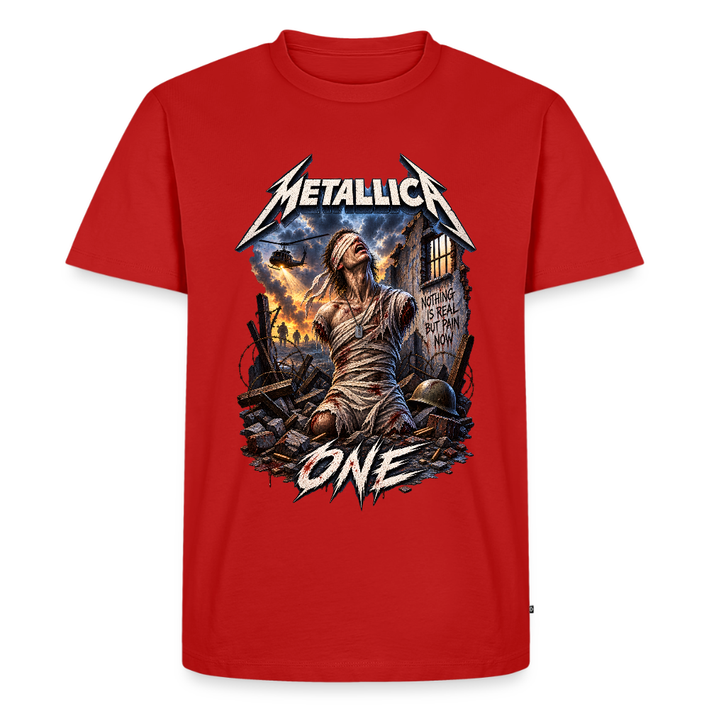 Metallica One Männer Premium T-Shirt - Rot