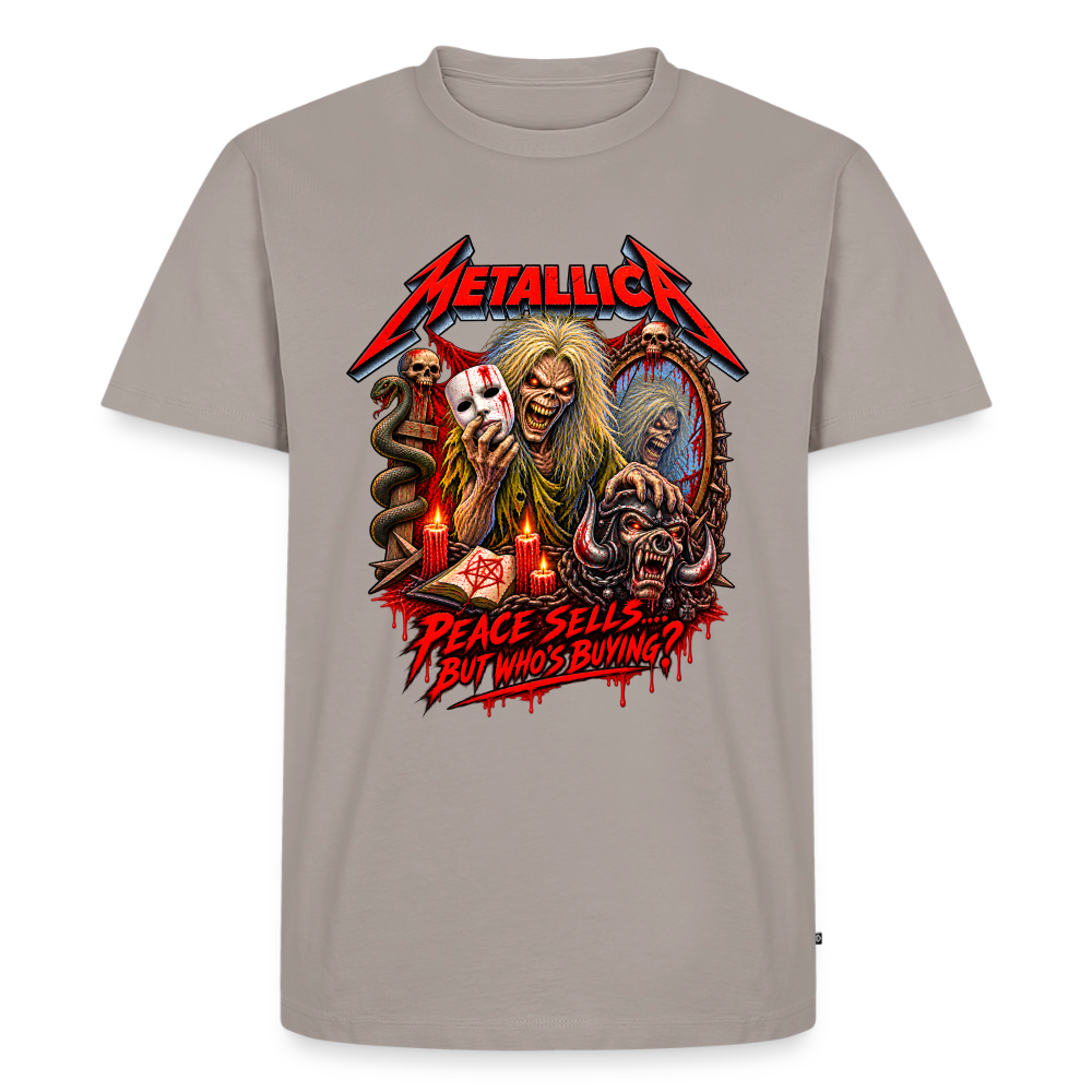 Metallica Peace Sells  Männer Premium T-Shirt - Taupe