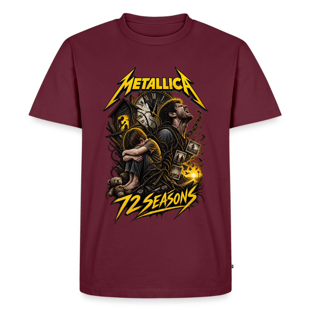 Metallica 72 Seasons Männer Premium T-Shirt - Burgunderrot