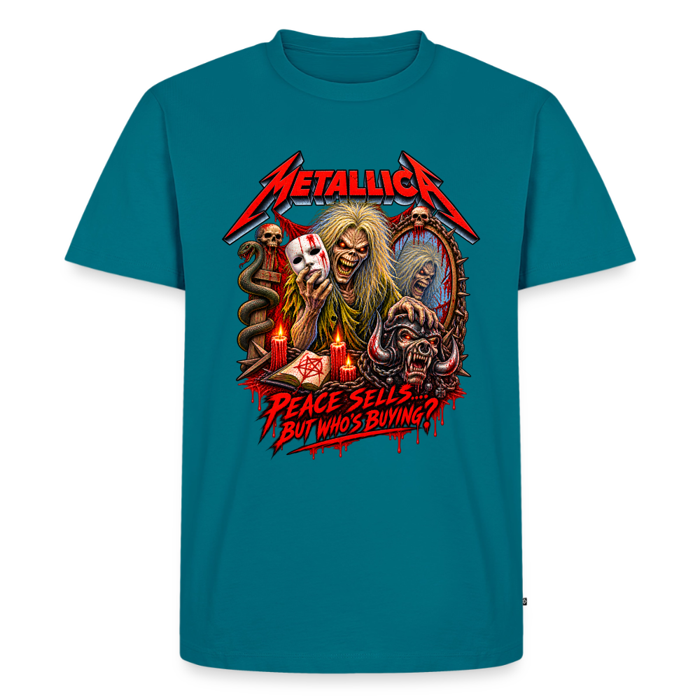Metallica Peace Sells  Männer Premium T-Shirt - Petrol