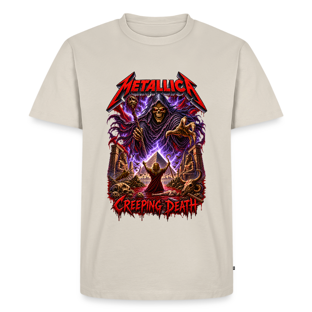 Metallica Creeping Death Männer Premium T-Shirt - Beige