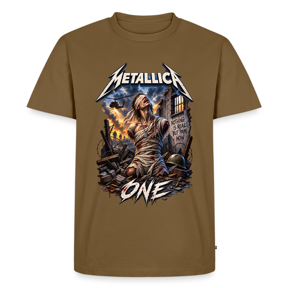 Metallica One Männer Premium T-Shirt - Nussbraun