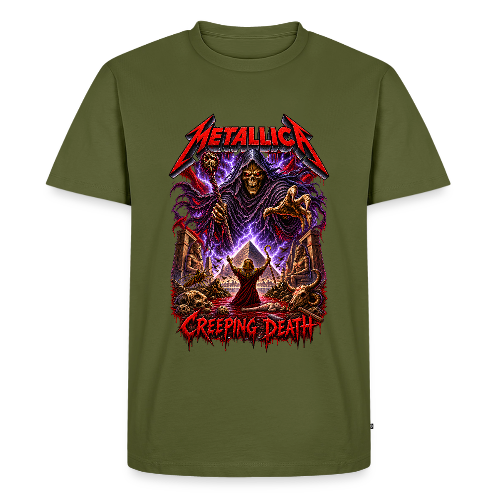 Metallica Creeping Death Männer Premium T-Shirt - Khaki