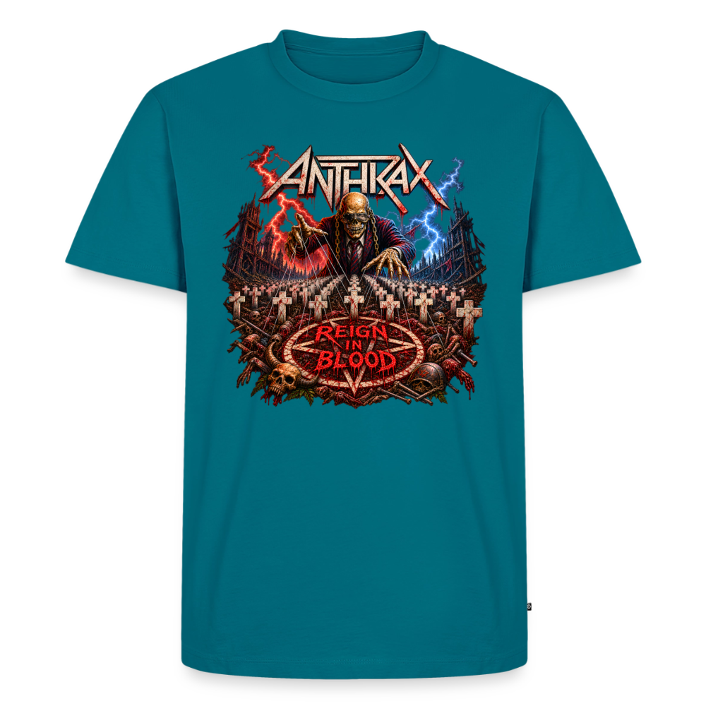 Metallica New Big 4 Männer Premium T-Shirt - Petrol