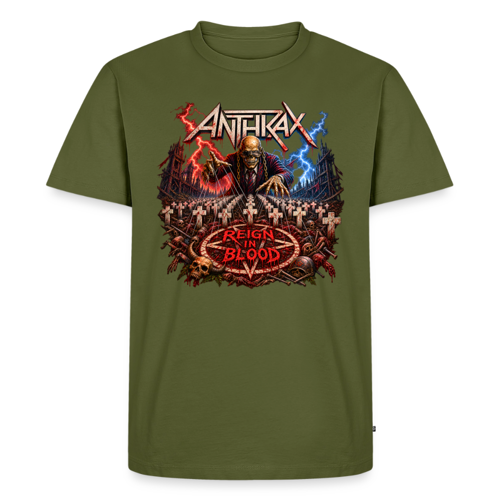 Metallica New Big 4 Männer Premium T-Shirt - Khaki