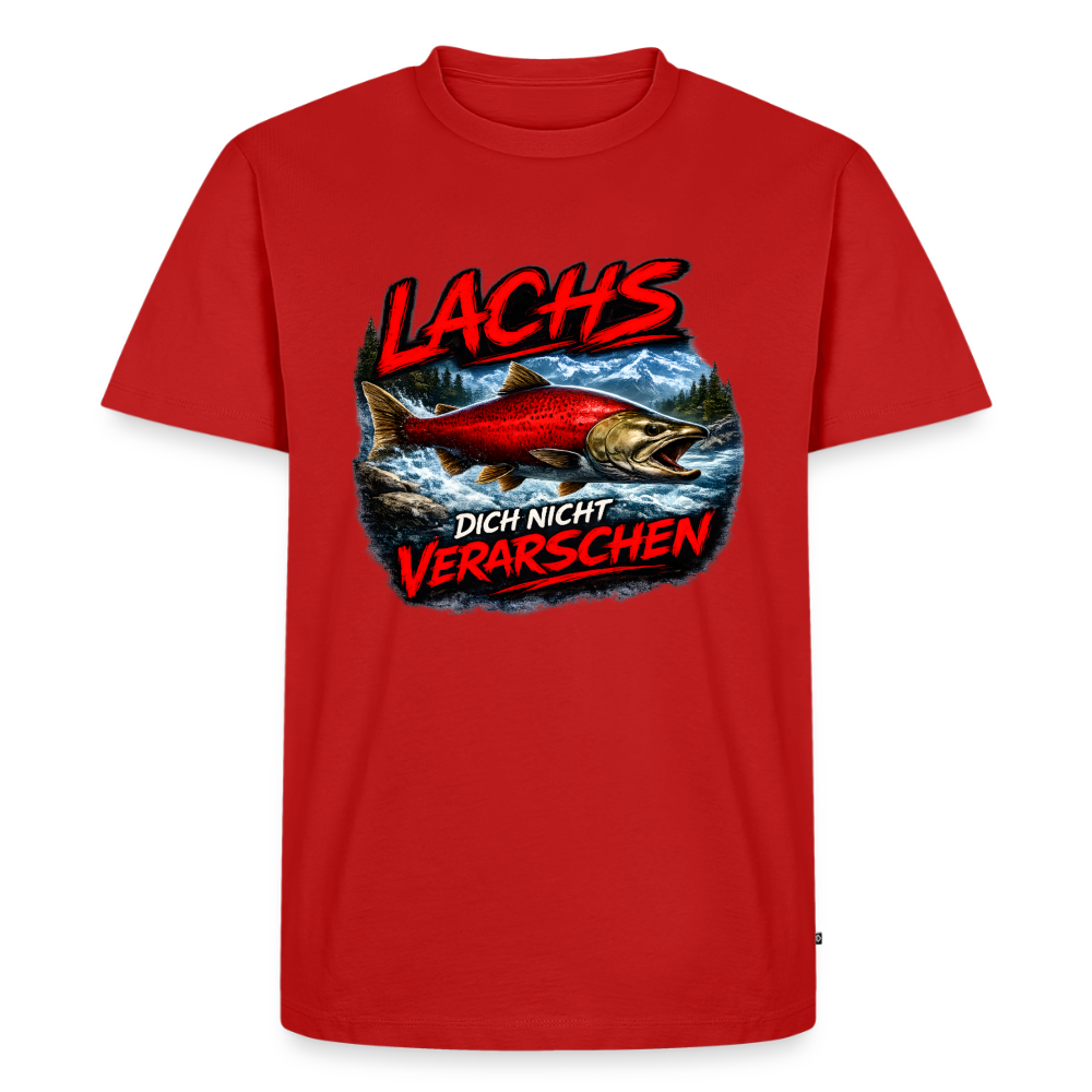 Lachs dich nicht verarschen | Männer Premium T-Shirt - Rot